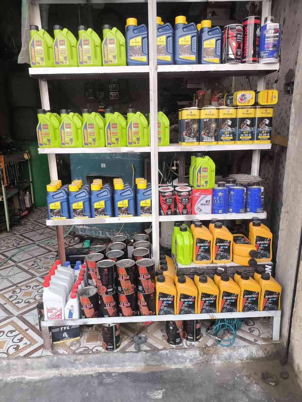 السلام عليكم
يوجد لدينا عروض خاصه في مركز الحسام مع كل تبديل دهن غسل مجاني للدراجه 
#ملاحضه  اليجي من المنشور اله خصم.
#الموقع  جلولاء حي الوحده مقابيل الملعب ( مركز الحسام) .
#رقم الهاتف ***********
