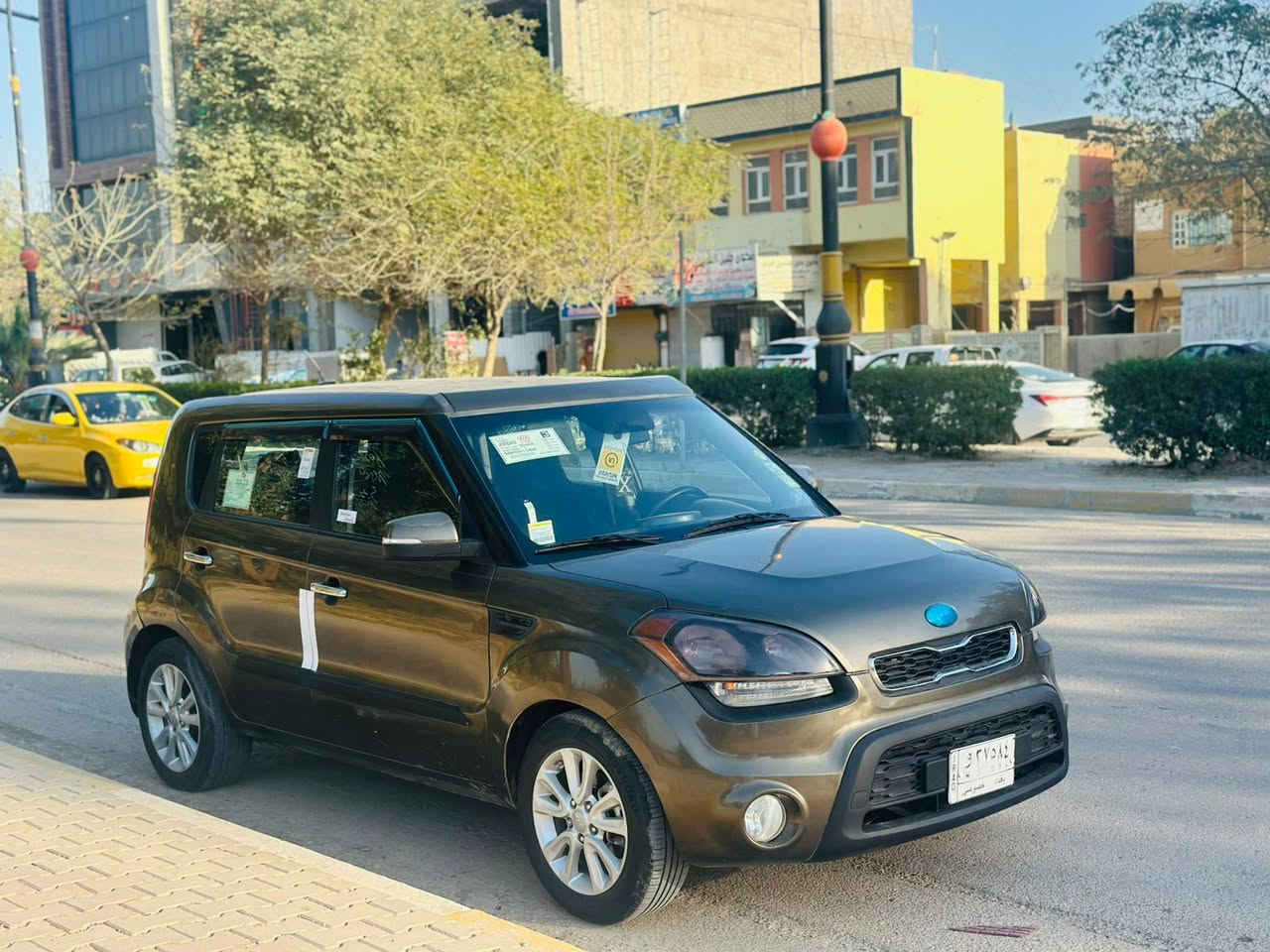 كيا صول موديل ٢٠١٣ وارد أمريكي ضرهه جملوغ بدون دواخل صبغ ٣ قطع محرك ألفين دوش رقم بغداد سعرهه ٩٥ بيهه مجال مكان بعقوبه تصل ***********
