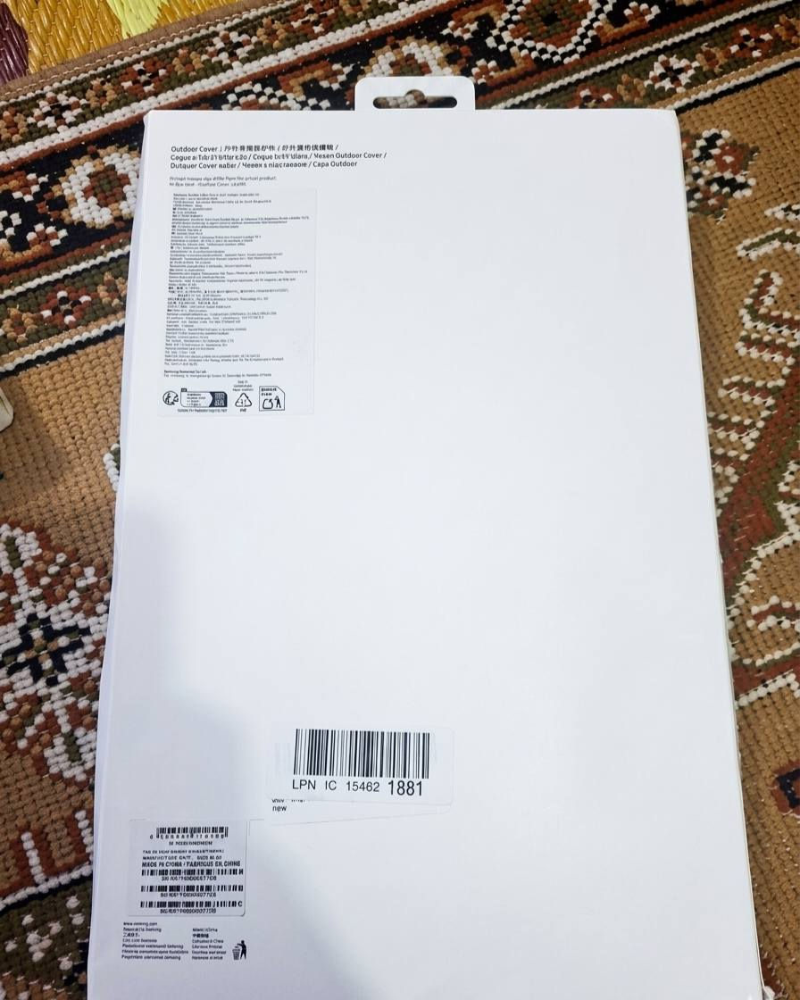 للبيع كفر سامسونج الأصلي (Outdoor Cover) لجهاز Tab S9 Ultra / S10 Ultra جديد بالكرتون، السعر 55 ألف وبي مجال بسيط للمهتم، للتواصل خاص أو واتساب: ***********.
للبيع كفر سامسونج الأصلي (Outdoor Cover) لجهاز Tab S9 Ultra / S10 Ultra جديد بالكرتون، السعر 55 ألف وبي مجال بسيط للمهتم، للتواصل خاص أو واتساب: ***********.
