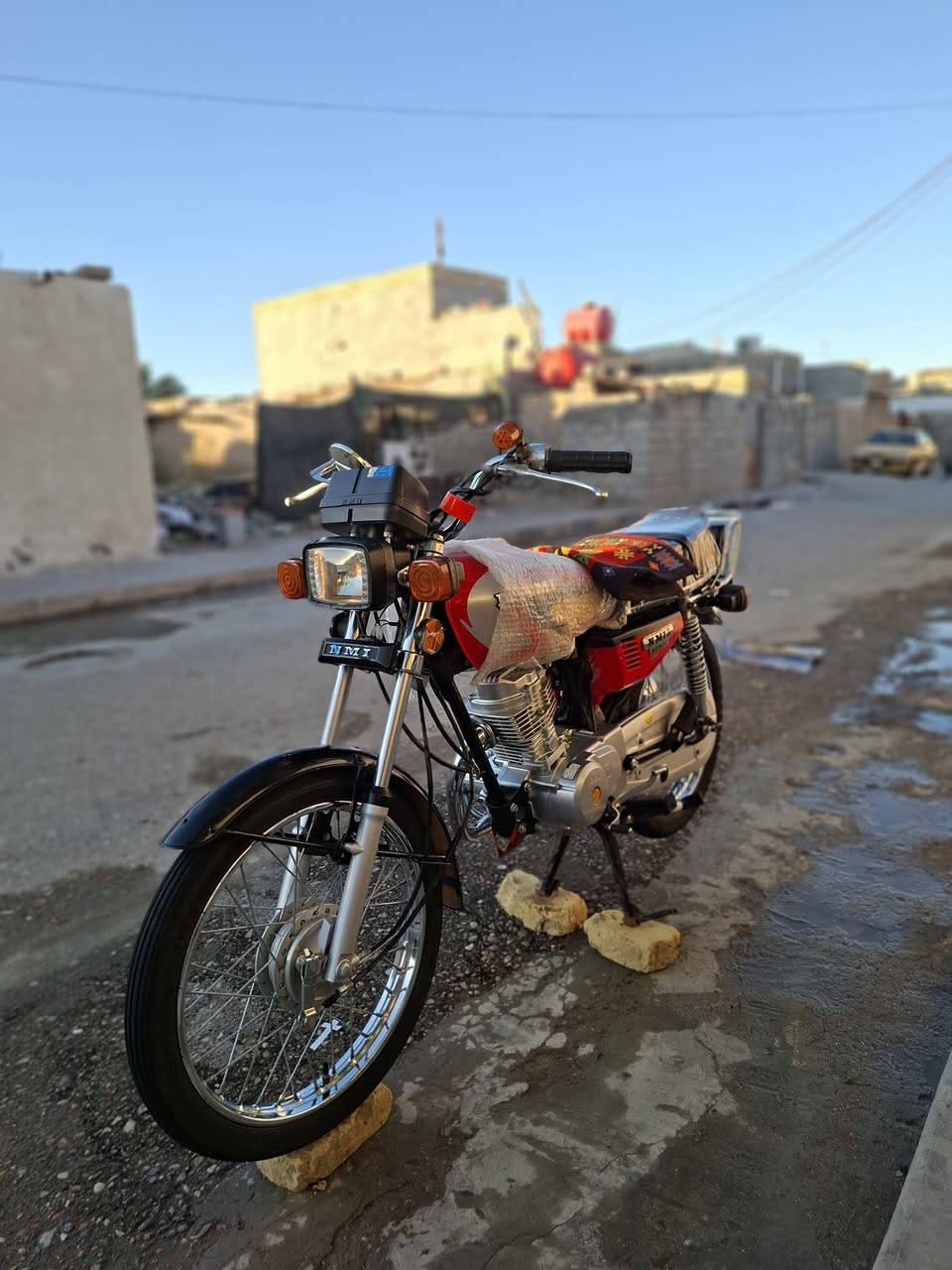 سلام عليكم دراجة تعمير جديد غراض كلهة أصلية مال سيد خلدون شرط برغي تجاري مابيهة الدراجة أوراق وتصويرهة هاذ هسة الدراجة ما اطلع بيهة قليل مكاني بلعمارة لاستفسار لاتصال *********** ورحمة على والديكم الموشراي لايخابر
