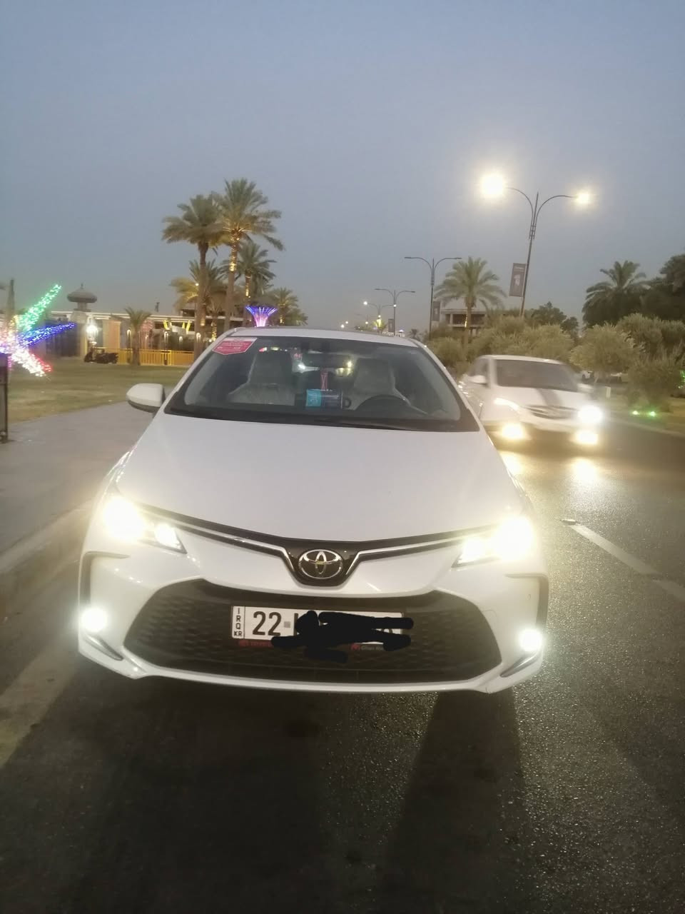 كورلا ساز للبيع موديل ٢٠٢٤ فول مواصفات رقم اربيل بأسمي مكان بغداد بيها مكانات بارد السونار موجود ماشية ٥٠ الف السعر ١٧٠ ورقة وبيها مجال بسيط للاستفسار ***********
