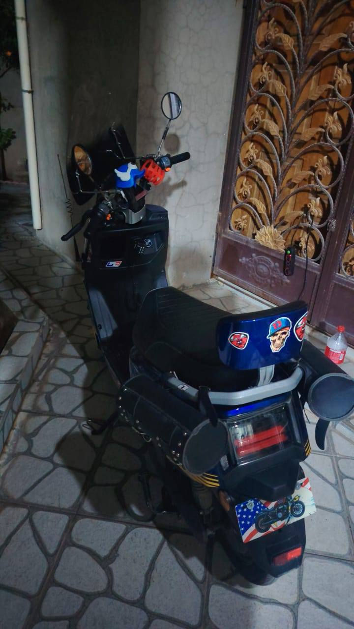 دراجة كهربائية مواصفات خير من الله
1- APC مانع تزحلق
2- زنون عالي ناصي
3- 6 بطاريات ليثيوم
4- مفتاح إلكتروني
5- جهال إنذار
السعر 700 وبيه مجال بسيط للشراي
الاتصال ***********
