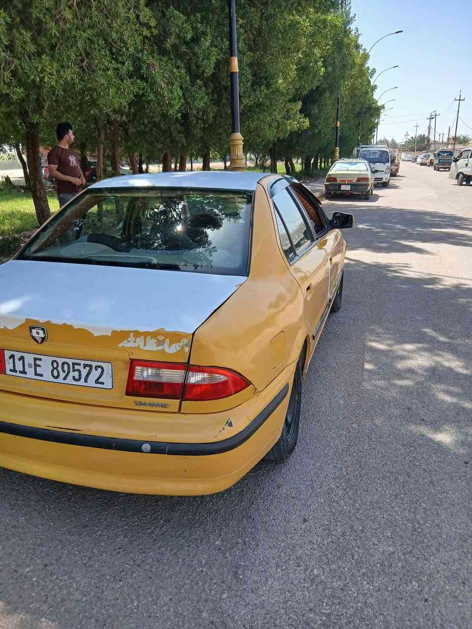 مكلف بنشر
سلام عليكم 
سمند ٢٠١٣سياره بسمي  رقم نكليزي مكينه كير نضيفات تخم تاير جديد داخل مثل ما موضح بصوره السعر ٢٩ وبيه مجال للشراي فقط مكاني واسط الصويره # اي ستفسار اتصل عل رقم.*********** ياسر .
