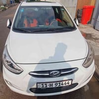 هونداي اكسنت 2018  خليجي محرك 1600 دبل قطرة فول سلايد روف و 5 ويل كب ح...