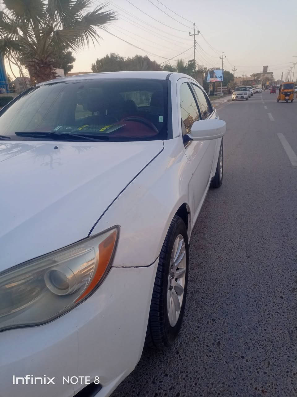 🚗 كرايسلر C200 – موديل 2014 للبيع
📍 الموقع: كربلاء
📌 باسمي | رقم بابل | السنوية تنتهي 2029
✨ الحالة: نظيفة جداً، فيها قطعة وجزء صبغ مكانها محرك 2400
📡 المميزات: شاشة عرض • كاميرا خلفية • حساس • داش كام لتصوير الحوادث • كشنات جديدة • سونار موجود ✅
💰 السعر: 97 ورقة
📞 للتواصل: *********** | ***********
