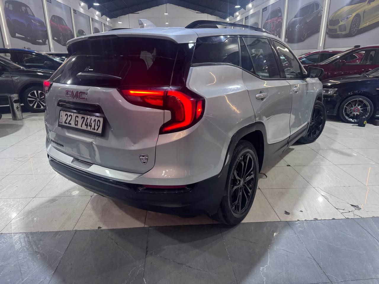 Gmc terrain 2021
سعر بلاشش ١٢٩$🔥 قفل
***********
***********

مواسفات فوول SLE
رادارات ٣٦٠ درجة
بصمة 
تشغيل عن بعد
تحكمات ستيرن
شاشة 
كامره
تحكمات ستيرن
وياله ١٩
❌ضرر بجم سليم بابين يمين و جاملغين خلفي صبغ
أرباكات  سليم و اصلي ما طاك 💯/💯
موجودة 📍اربيل معرض S.B cars
مرقمة اربيل بسمي تحويل و الوكالة نفس اليوم 

0750 333 87 83
0772 488 30 72 أربيل, العراق
