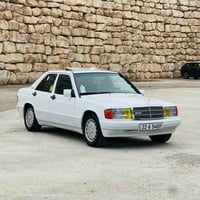 مارسدس 190 طيارين موديل 1990   كير محرك ونجي تبريد تفيئه شغال تنته جام...