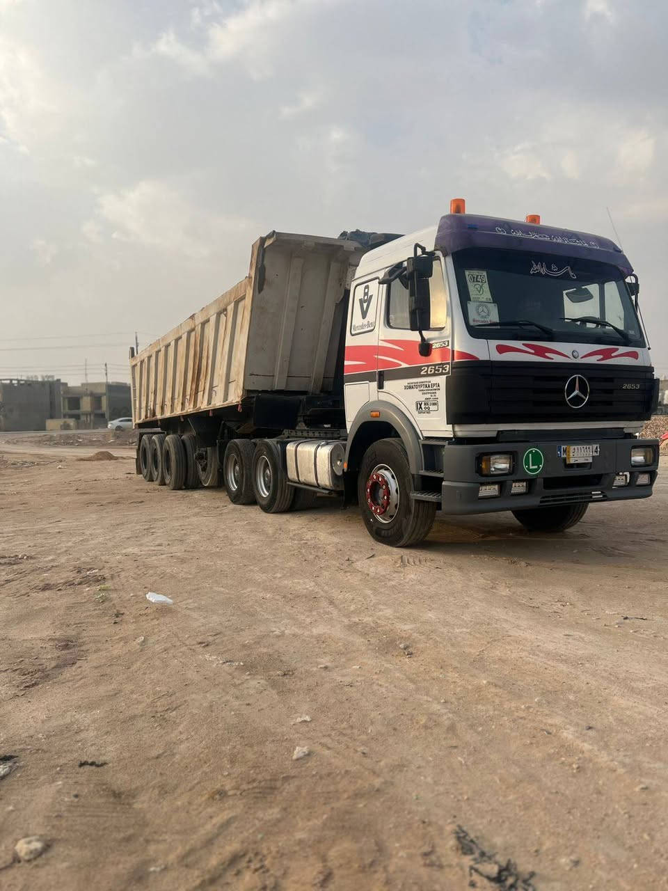 سلام عليكم الهم صلي على محمد وآل محمد ✅✅كرواتي مديل 93مكينه 53كير210مجموعه جيف رقم بغداد ألماني مميز بسمي ل28 ٣لوحات مربوطه قلاب ٤ محاور تخم ✅تاير عربانه المانيه 3 دنكير وضايفيله دنكير رابع جوبلس ذرعه 40 مكفوله تخم تاير راس وعربانه جاهزه✅ للعمل السعر5 دفاتر.وبيه مجال الاستفسار ***********
