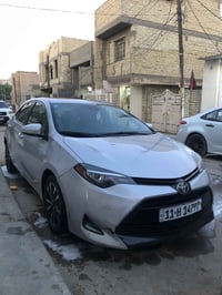 كورلا موديل 2017  فول عده البصمه  ضرر فقط جاملغ خلفي  سعر ١٣٥  0770070...