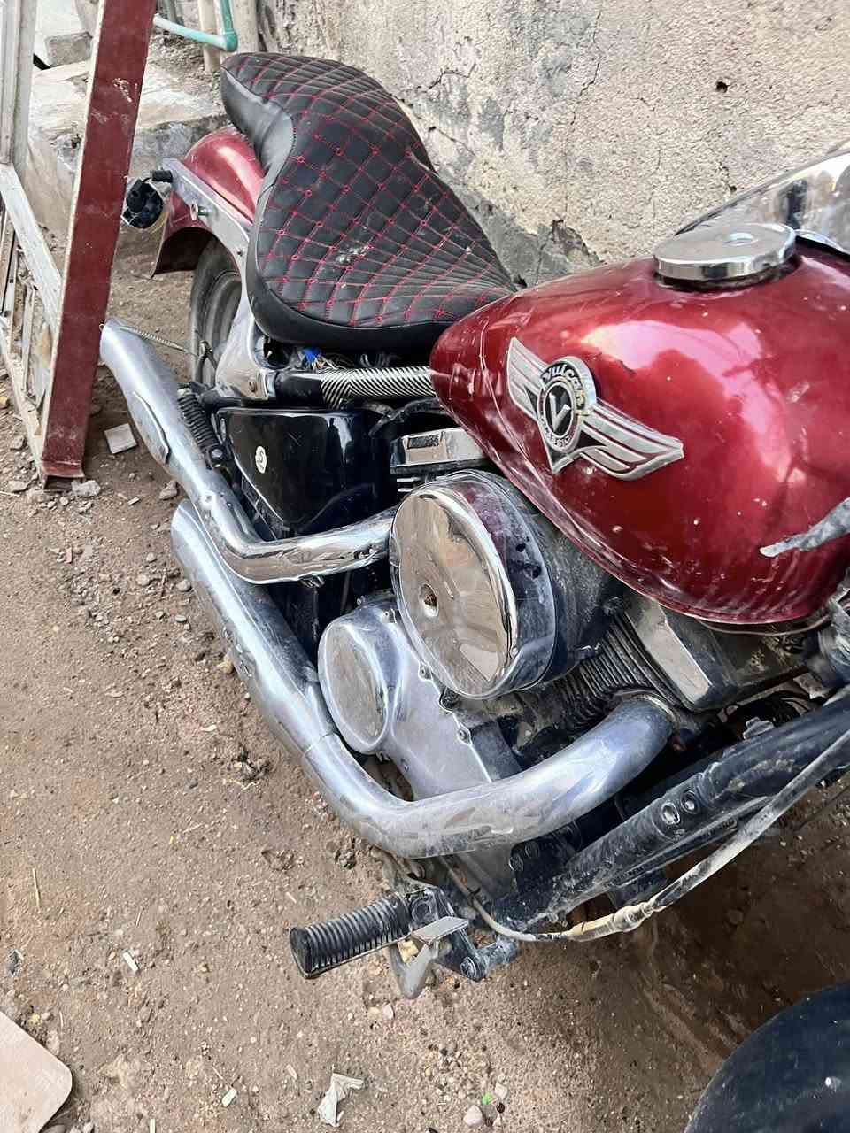 السلام عليكم دراجه هارلي فولكان للبيع سعرها 800وبيها مجال مكاني نجف ***********
