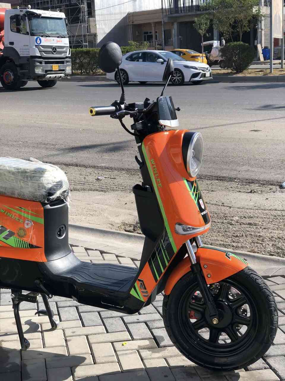 ⛔ 690 وبي مجال 
السلام عليكم اخوان 
عندي هاي الدراجة شحن R11
اشتريتها ب750🖤
دراجة ماشاءالله شلعة ومعدل فول🖤
....... 
5بطاريات دبل شرط الفحص.. 
 بي نظام سرقة.. 
بي نظام الرجوع (R) (P)
ملف 2000W... 
لايتات زينون..  + لايت عدسة 
دبلات هيدروليك 
بي نظتم تشغيل عن بعد..  
مفتاحين 🔑
مكان كركوك مقابل مستشفى ازادي 

***********
بيواتسئاب
....
