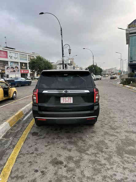 🟢CHEVROLET TAHOE 2024 LS Fedrali Police
السيارة دخول جديد

حجم المحرك 8 (5.3) 

عداد المسافة 6000 mile

الحادث : بنيد مبدل + 3 مكانات PDR 
بدون شواصي بدون دواخل شرط الفحص. 
ايرباك ستيرن وبردة فقط

🔴(السعر/41900$)

🔴المواصفات :

بجم بريمير
لايت لد
تخم ويل بريمر
تخم تاير برجستون
سويج عدد 3 بصمة
بصمة تشغيل
بصمة ابواب 4 وصندوق
كاميرا خلفية
السيارة 4*4
تبريد ثلث قطع
7 راكب كشن منفصل Vip 
تحكم وضعيات القيادة...Drive Modes 
كشنات جلد vip +تحكم كهربائي 
تحكمات استيرن 
هاند بريك بصمة
مانع انزلاق+ABS
شاشة كاربلي +اندرويد اوتو
حساسات خلفية
حساسات امامية
منافذ Type C+USB
وبقية المواصفات المعروفة

كاتي وتترقم شمالي شرط الترقيم (سليمانية، اربيل، دهوك)

🔴(العنوان/كركوك)
              - - - - - - - - - - - - - - - - - 

🔴للاتصال
 
 واتساب + اتصال. 
***********
