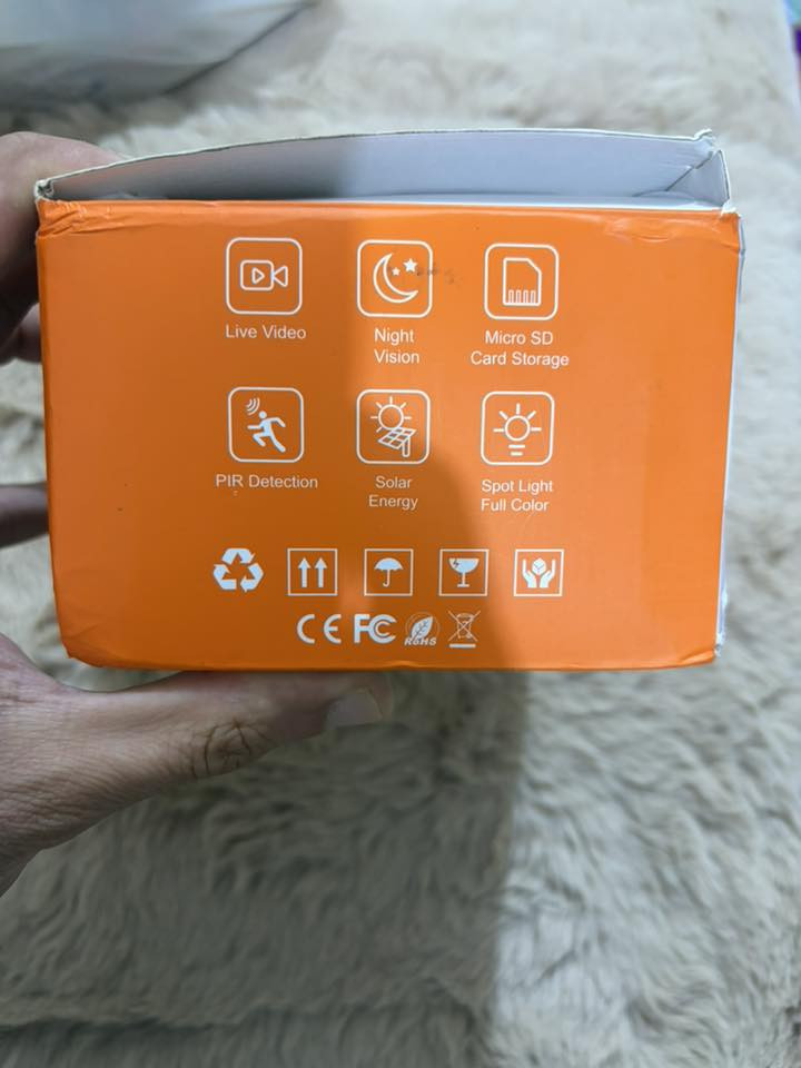 📷 كاميرا مراقبة 4G بالطاقة الشمسية – جديدة
كاميرا مراقبة خارجية تعمل بشريحة 4G يعني ما تحتاج واي فاي.  
مناسبة للبيت، السطح، المزرعة أو أي مكان ما بيه إنترنت.

✅ تعمل بلوح طاقة شمسية (تشحن نفسها)  
✅ تصوير HD / 2K واضح  
✅ رؤية ليلية  
✅ كشف حركة وتنبيه للموبايل  
✅ صوت ثنائي الاتجاه (تسمع وتتحدث)  
✅ تعمل على تطبيق خاص للكاميرا 
✅ تدعم كرت ذاكرة

الميزة القويه:  
تشتغل بدون كهرباء وبدون واي فاي فقط شريحة إنترنت.

💰 اعلى سعر ابيع

📍 المكان: النجف  
للاستفسار مراسلة خاص.


**إذا كنت صاحب هذا الإعلان وتريد حذفه لأي سبب، رجاءا أرسل رسالة إلى الدعم الفني**