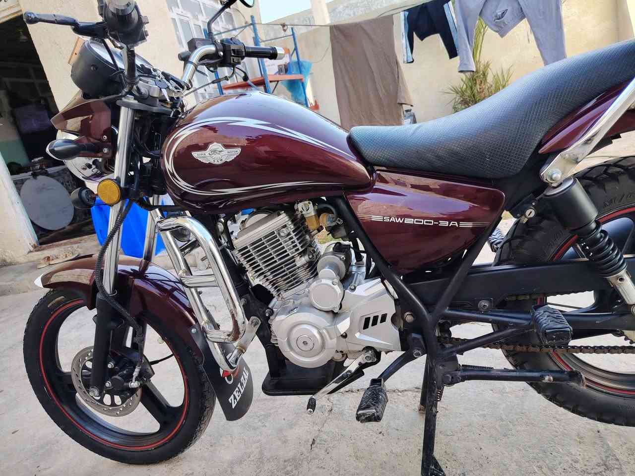 ماطور ساو ناصي جديد بلادي موديل 2022 أوراق كاملة بصمة تشغيل سويج عداد بانزين وسرعه والكيجات واحد عله واحد السعر 1300 مليون وثلاثمائه وبي مجال قليل للاستفسار ***********
