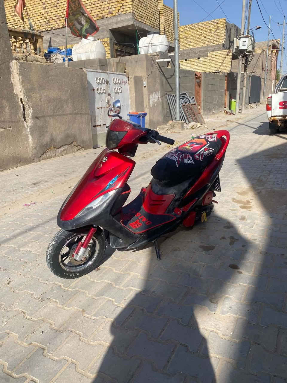 ماكس عدله محركها نضيف اخرسسس كفرات نضيفه تعديلات علون احمر دراجه مرتبه
سعر ٥٠٠ وبيها مجال للشراي


**إذا كنت صاحب هذا الإعلان وتريد حذفه لأي سبب، رجاءا أرسل رسالة إلى الدعم الفني**