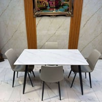 ميز طعام بورسلين • ٤ كراسي • ٦ كراسي