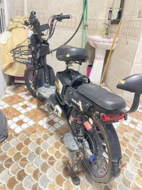 بايسكل شحن • بطاريات جديدة • تاير امامي