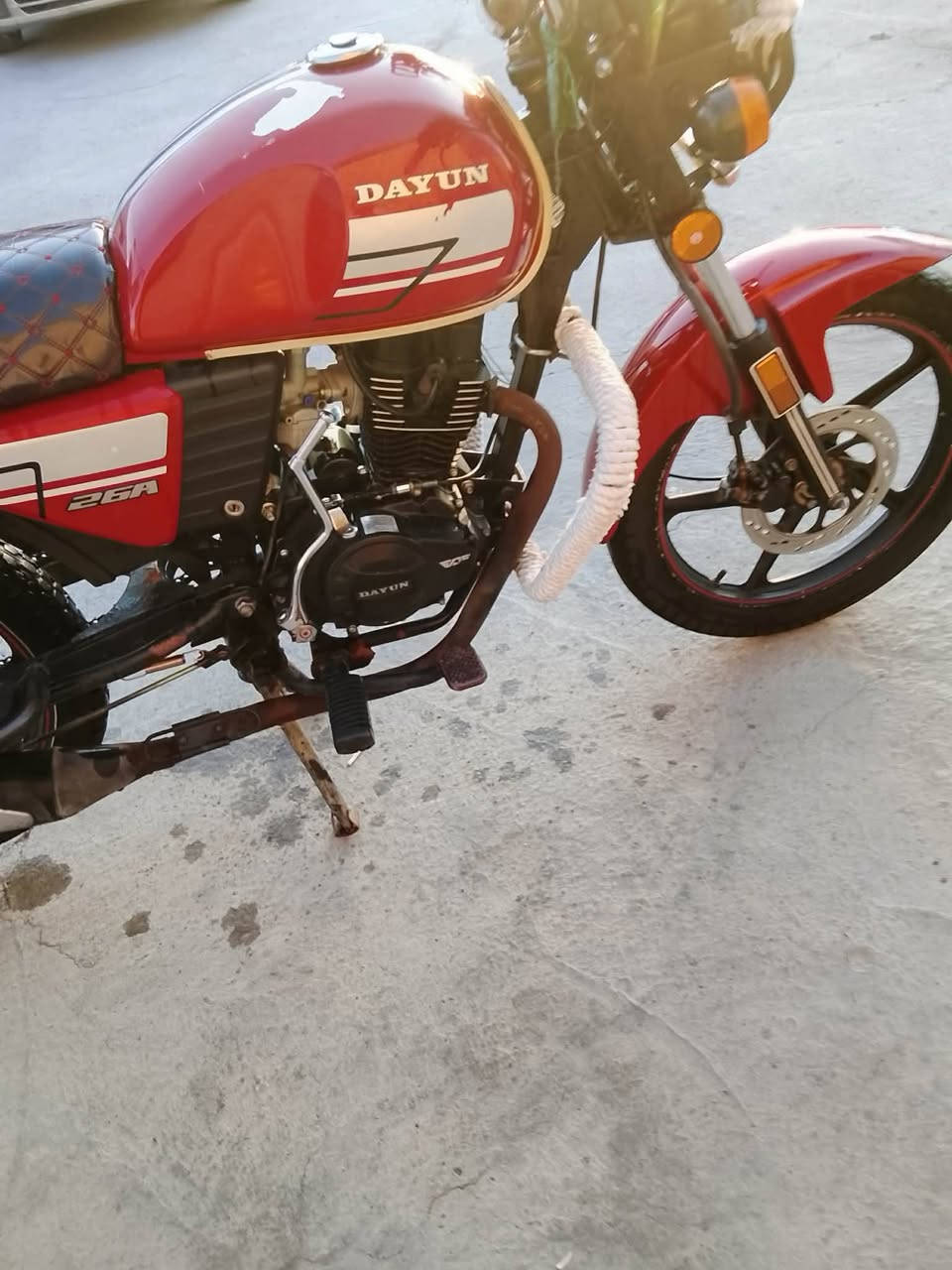 سلام عليكم دراجه دايون نفخ اللبيع موديل ٢٠٢٢اوراق أصولي مكينه s١٥٠ السعر ١٢٥٠ وبيه مجال  مكاني الحله يم مركز الثوره والموشراي خلي يطلع كبل رقم الهاتف ***********
