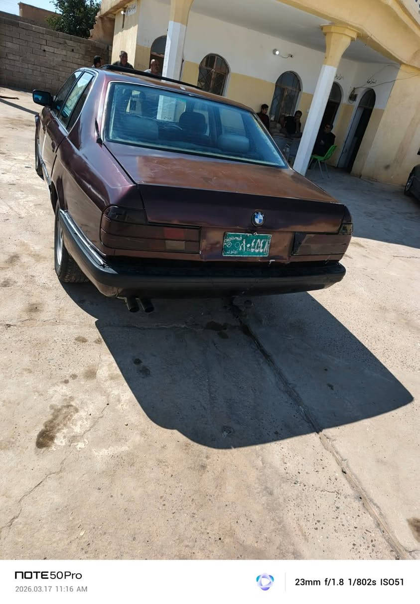 السلام عليكم بي ام للبيع 735 رقم نينوى شرط  التحويل محرك جديد صدر جديد تايرات جدد السعر 24 الاستفسار ع رقم ***********
