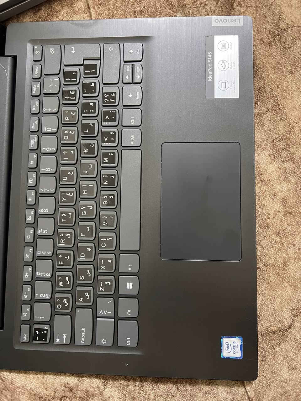 السلام عليكم
معالج / i5
رام / 8
جيل / 8
SSD128 / هارد
ملاحظة: بدون شاحن
السعر اتصل وتدلل
***********6
