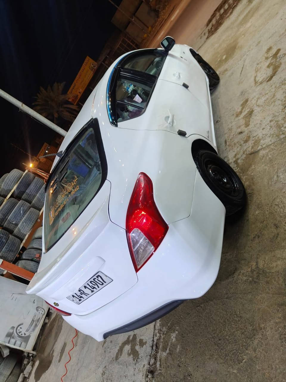 السلام عليكم بيع او مراوس نيسان صني هندي بليته زركه مديل 2014 سياره جاهزه وسونار مرفق بلمنشور تخم تاير حداديه مكينه كير نضاف شاشه سنتر لك كامره دواره كهربائيات كلها شغاله تبريد تدفئه  رقم  انكليزي مداور ثاني يوم مالكها يمي سنويه ل30 مكانها نجف السعر 77 للاتصال على الرقم ‏‪‏‪‏‪***********‬‏ مكلف بنشر الاتصال عله رقم
