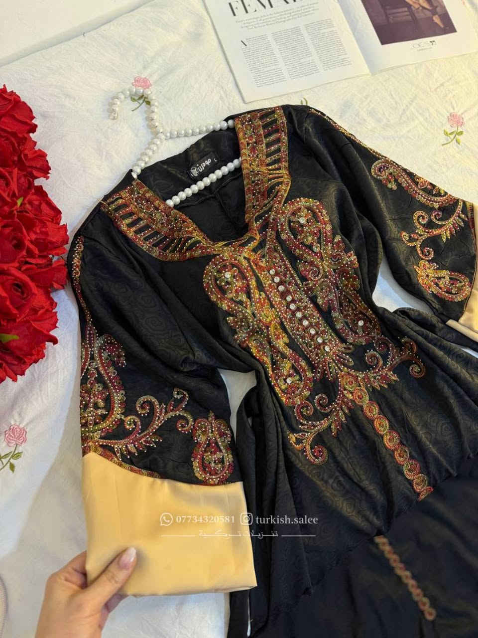 مخاوير موديل 2026 ❤️ كميه محدوده بنات سارعو بالحجز 😍
خامه حرير كوبرا كلش راقي وكوالتي عالي من براند (مودرن)
قياس l.. Xl.. 2xl. بالبس تحفه يطلعنج عرروسه🙈
. 
أسعار التوصيل....

. داخل الكوت 2,000
. اقضيه ونواحي 4,000
. بغداد وجميع المحافظات 5,000
.
#دشداشة_بيتي #مخور #رمضان_كريم


**إذا كنت صاحب هذا الإعلان وتريد حذفه لأي سبب، رجاءا أرسل رسالة إلى الدعم الفني**