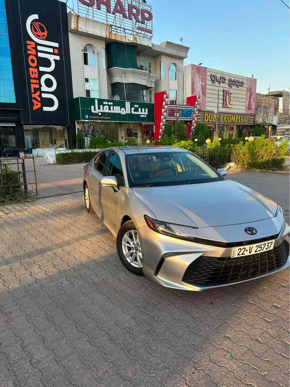 سلام عليكم للبيع تيوتا كامري 2025 
سيارة ماشي 31 الف KM
الظرر : فقط صندوق والجامرلغات بيهن تعديل بدون صبغ 
السيارة رقم باسمي 
للاستفسار اكثر ***********
عنوان السيارة : كركوك 
السعر 225 كركوك, العراق
