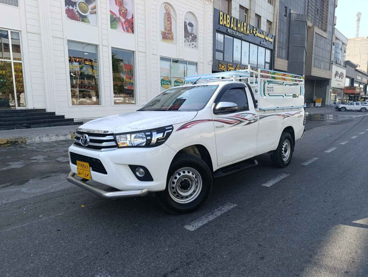 گێر بەشەرت 
مەکینە بەشەرت 
ئەکسل بەشەرت 
شانسی بەشەرت 
یەک دوو شوختی هەیە 
کەمێک دەنگی گونیل پەمی هەیە 
باقی هەمووی بەشەرت 
بێ کێشە و بێ مەسروفە 
ئامادەیە راستەوخۆ بۆ بار بارکردن
شوێن هەولێر 
*********** واتساپ Singapore

