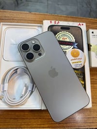 ايفون ١٥ برو ماكس • ٢٥٦ • بطارية ٨٥٪