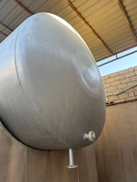 تانكيات عدد 2 سعة التانكي 27 الف  حديد 6ملم حسب مواصفات شركة توزيع الم...