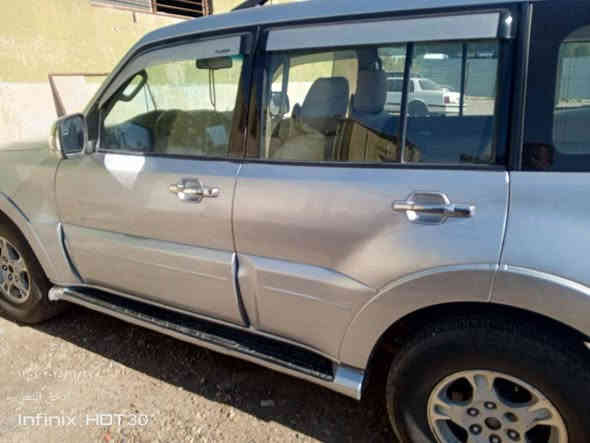 سلام عليكم باجيرو موديل 2008 بابل السعر 105 وبيها مجال تبديل الجاملغات الاماميه والبنيد والمحرك بيه تبخير عنوان المحموديه ***********
