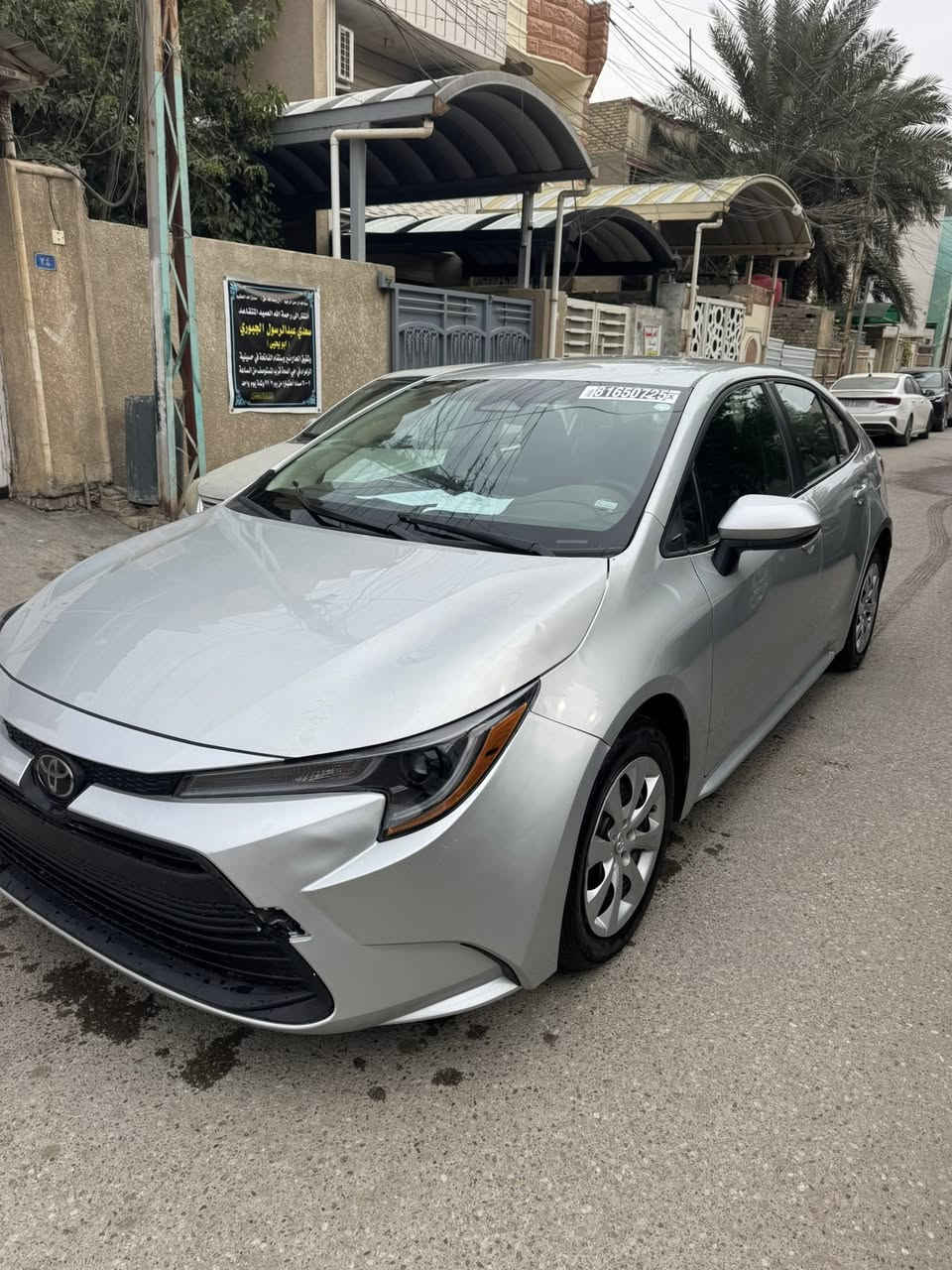 السلام عليكم لبيع كورلا
موديل 2024 
وارد امريكي 
ولا قطعه تبديل ولا صبغ 
سياره دخول جديد بدون رقم 
منفيس بسمي 
صور الحادث مرفوقه
سعر 158 ورقه 
*********** واتساب
بغداد
