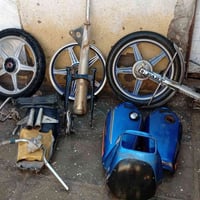 قطع موتو • مكينة ناعمه • تايرات خلفيه