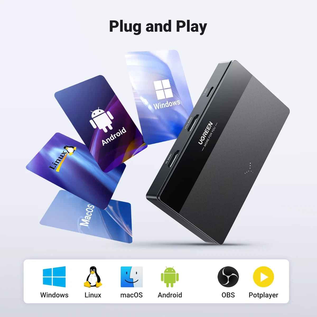 الوظيفة: تسجيل ونقل إشارات الفيديو عالية الوضوح من أجهزة مثل الكاميرات أو أجهزة الألعاب إلى الكمبيوتر للبث المباشر أو الاجتماعات. 
دقة الفيديو: تدعم تسجيل بدقة 1080p بمعدل تحديث 60 هرتز. 
التوصيل: توفر واجهات HDMI إلى USB/Type-C لتوصيل مريح بأجهزة الكمبيوتر. 
التبريد: تحتوي على نظام تبريد فعال لضمان استقرار الأداء أثناء الاستخدام الطويل. بغداد, العراق


**إذا كنت صاحب هذا الإعلان وتريد حذفه لأي سبب، رجاءا أرسل رسالة إلى الدعم الفني**