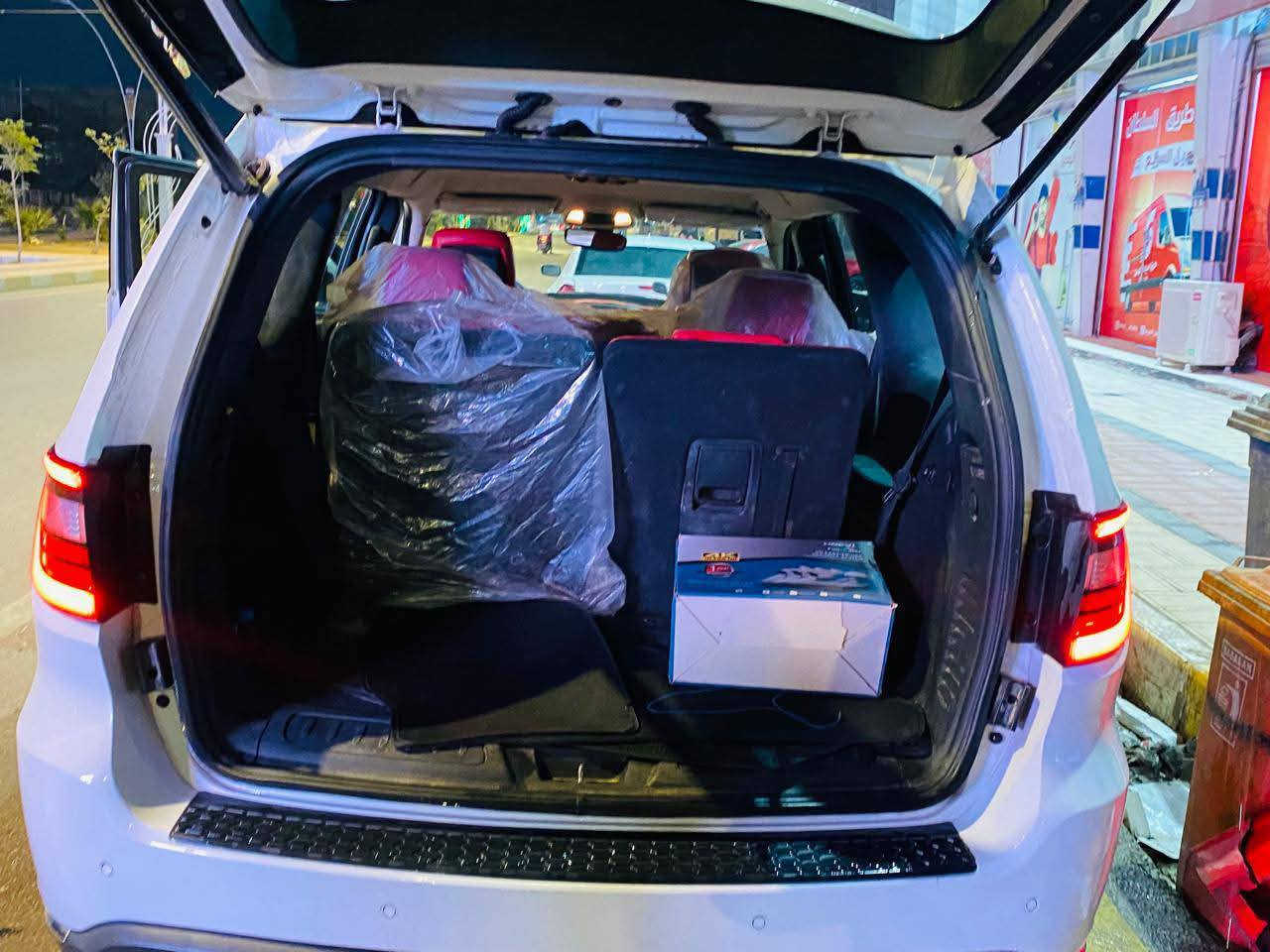 🛑دوج دورنكو2019 للبيع
فول مواصفات عدا الفتحه 
بصمه 
بصمة ابواب 
تشغيل عن بعد 
كير شرط
محرك جديد
تايرات جدد
لايت زنون 
كراسي كهرباء 
كراسي خزن
سبع نفرات 
جنطه كهربائيه فتح و غلق 
شاشه قلاب
رقم بغداد 
صدر جديد
دبلات اماميه جدد 

اخوان اني مكلف بالنشر
هذا رقم صاحب السياره ‏‪***********‬‏/‏‪***********‬‏
السياره جاهزه
