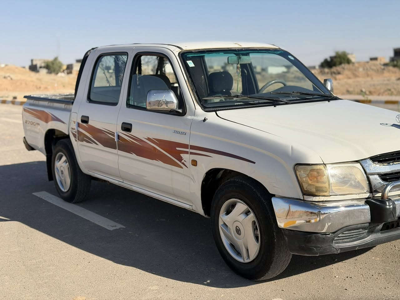 للبيع تيوتا 2001
قطعه وحده جاملغ مبدل شركه 

سياره جاهزه بل كامل ما بيها اي نقص تدفئ تبريد 

*ستيراد خاص منفصل 

العنوان جلولاء 

***********
