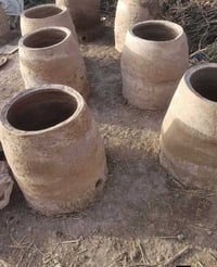 بمانو عاشور • تنور طين • خبز وشوي