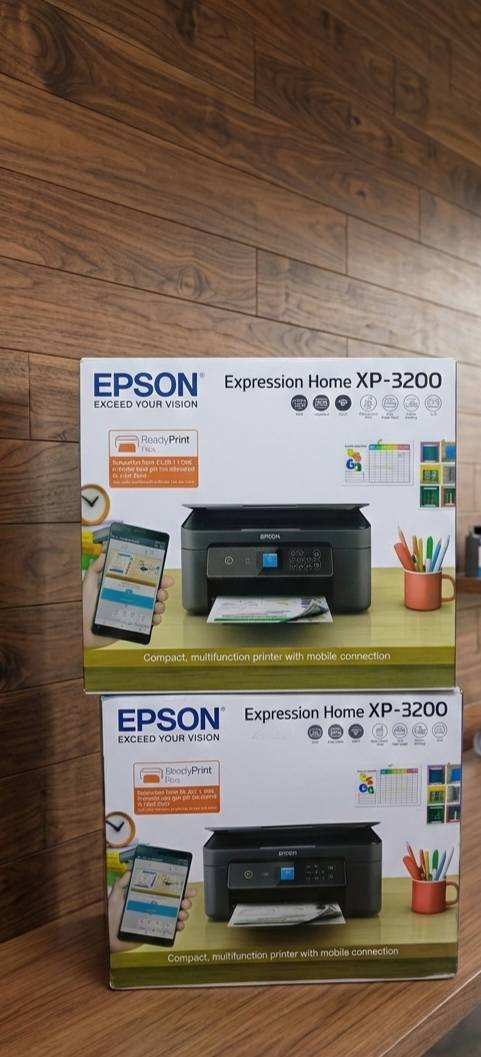 Expression Home XP-3200
Print: طباعة
Copy/Scan: نسخ/مسح ضوئي
Wi-Fi: واي فاي
Auto 2-sided Print: طباعة تلقائية على الوجهين
Rear Paper Input: إدخال الورق من الخلف
Mobile Printing: طباعة الهاتف المحمول
طابعه جديدة سعر 125 نهائي


**إذا كنت صاحب هذا الإعلان وتريد حذفه لأي سبب، رجاءا أرسل رسالة إلى الدعم الفني**