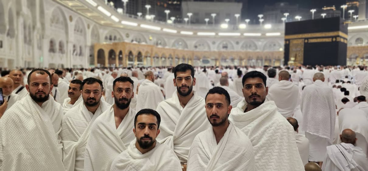 حملة شركة ارض الحرمين للحج و العمرة / المقدادية 
بأدارة الحاج احمد علي المهداوي 
يتمون مناسك العمرة المفردة لشهر رجب
تقبل الله منهم الطاعات و الدعوات 
📞 للاستفسار :- 
الحاج  علي خلف المهداوي 
***********
 الحاج احمد علي المهداوي 
***********
موقع الشركة :-  المقدادية - حي المعلمين الشارع العام - مجاور مطعم توتي
