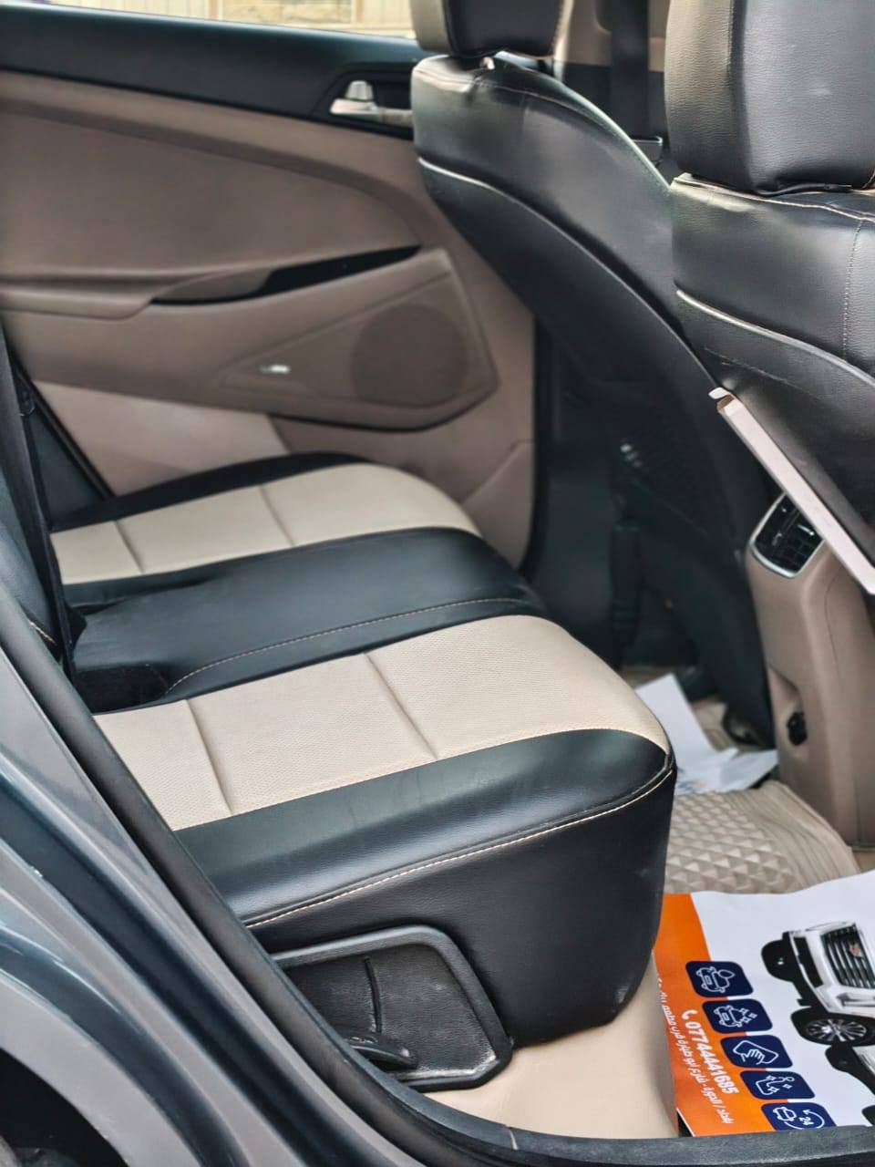 السلام عليكم
Hyundai Tucson Limited 2019 Gray 2.4L 4 
للبيع توكسان 2019 بنزين نظيفة  رقم بغداد باسمي استخدام شخصي قليل مكانها بغداد الدورة شارع المعلمين 
أي استفسار اتصل 
*********** متوفر واتساب
