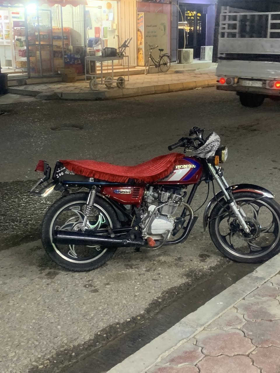 سلام عليكم دراجه للبيع نامي برو دبل R محرك 200 موديل 2020 رقم ***********
