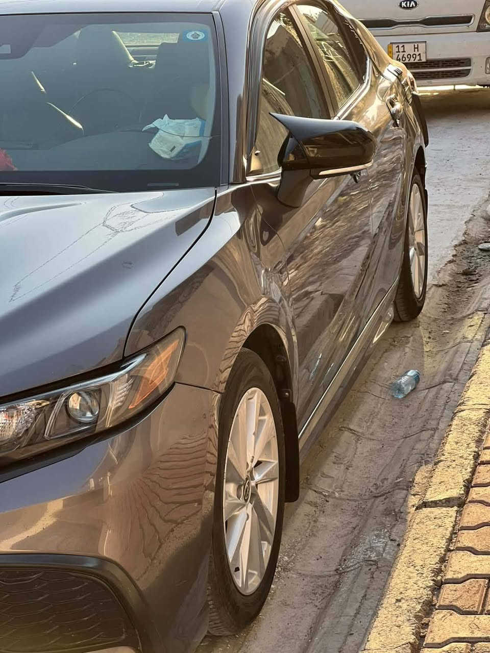 السلام عليكم
تويوتا كامري TOYOTA  CAMRY
موديل2023
وراد امريكي 
رقم كركوك 💫 
هزه و سنويه جديده 💫 
موصفات SE💫 
محرك وكير شرط💫 
ماشيه 148k💫 
تبريد وتدفئة 💫 
سياره ضررها جاملغ خلفي فقط  💫 مثل ما موضحه بالصوره
السيارة كاعده وحيل حلوه ماتصرف عليها برغي 💫 
السعر٢٠٠$وبيها مجال 💫 
الموقع(كركوك)
#الأستفسار  
*********** مو شراي لا تتعبني يرحم جدك
