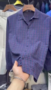 قميص كاروهات • مقاسات M-XXL • جديد