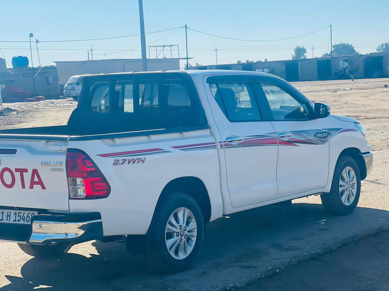 للبيع تيوتا هايلوكس موديل 2024
SAS مكفول كفاله عامه
ماشيه 30 الف 

بسمي رقم بغداد تحويل مباشر مشروع وطني

فول مواصفات 1/1

تبريد فول مواصفات 

حساسات فول مواصفات 

شاشه بصمه مثبة سرعه 

المكان حله

السياره فول مواصفات وشرط السونار وبسمي من الشركه

السعر اتصل ع رقم 

*********** واتساب
