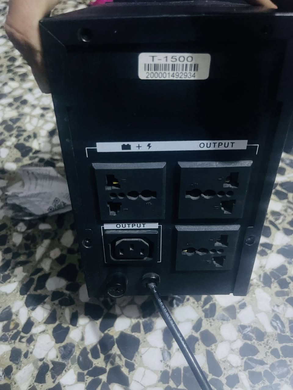 يو بي اس العدد 3
1500 ب15 الف 

850 ب10 الاف 

850 مال راوتر ب10 

الأسعار نهايتن قفل 

يحتاجن بطاريات 🪫 ابيع هيج هالموجود 

مكاني بغداد حي اور ام الكبر مقابيل المدينة قطاع 26 

ابيع ما انتظر إذا تريد توصيل دز رصيد عمولة 5 لضمان التوصيل لان لاغي التوصيل بسبب الوعود الكاذبه 

رقمي ***********
