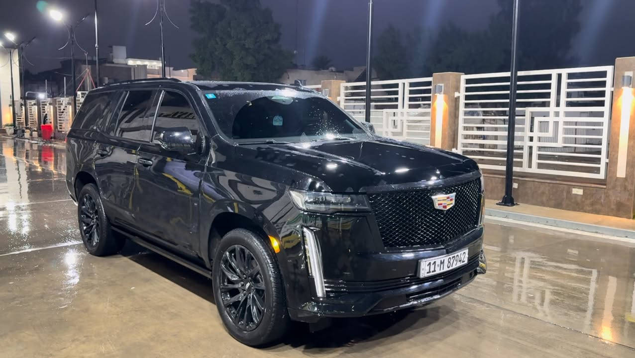 كاديلاك اسكاليد ( 2022اسبرسو) وارد امريكي صور الحادث بلمنشور
ماشي 59 ألف حقيقي

السيارة جديدة بمعنى الكلمة   
تخم تاير + تخم دسكات باتري كله جديد 

رقم بغداد باسمي تحويل ثاني يوم

المواصفات:
تشغيل عن بعد
36 سماعة
كشنات مساج
سقف شامو
5 كاميرات
5 بصمات
فور ويل
كشن رجاج
دوسات كهرباء
داتا شو
بانوراما
لايت زينون عالي وواطي (5 عدسات)
4 شاشات (دشبول + سقف + كشنات)
جنطة ذكية
رادار تحديد مسار
رادار خلفي
رادار أمامي
رادار جانبي
كشنات تدفئة وتبريد (سايق + راكب)
كشنات أمامية تدليك
كشنات خلفية تدفئة
مرايا شفط
إشارة بالمرايا
كشنات جلد
كشنات خلفية منفصل VIP

كشنات كهرباء
ذاكرة ميموري (ستيرن + كشن)
ويل 22 بلادي

مكان تواجد السيارة بغداد  

السعر 625  ورقة وبي مجال 

ومستحيل اكو هيج سعر بالسوك 

الشراي يتصل وبالخدمة 

***********
