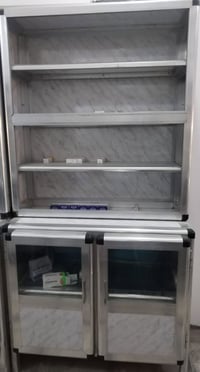 لوكر المنيوم اصلي  عدد ٨ سعر ٣٥ الف معرض المنيوم زجاج قياس ٥٠ سم x ٢٠٠...