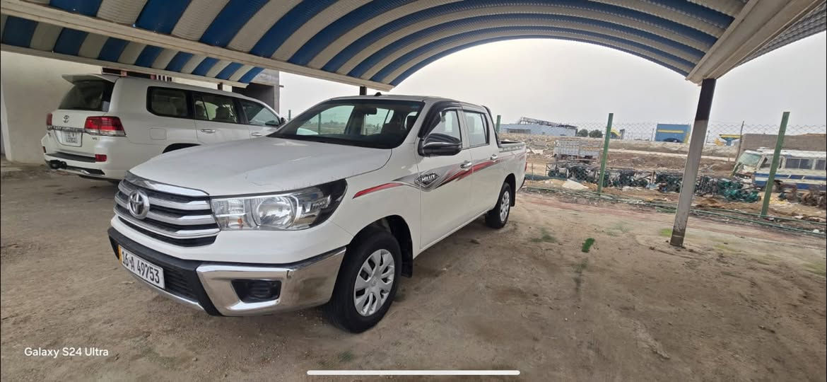 السلام عليكم
تيوتا هايلوكس للبيع موديل 2024 ماشيه 60 الف مكفوله كفاله عامه سنويه تنتهي 2029 رقمه دولي قادسيه مشروع وطني مكينه البلاديه محرك 4 سلندر 

للاستفسار واتساب فقط ***********
