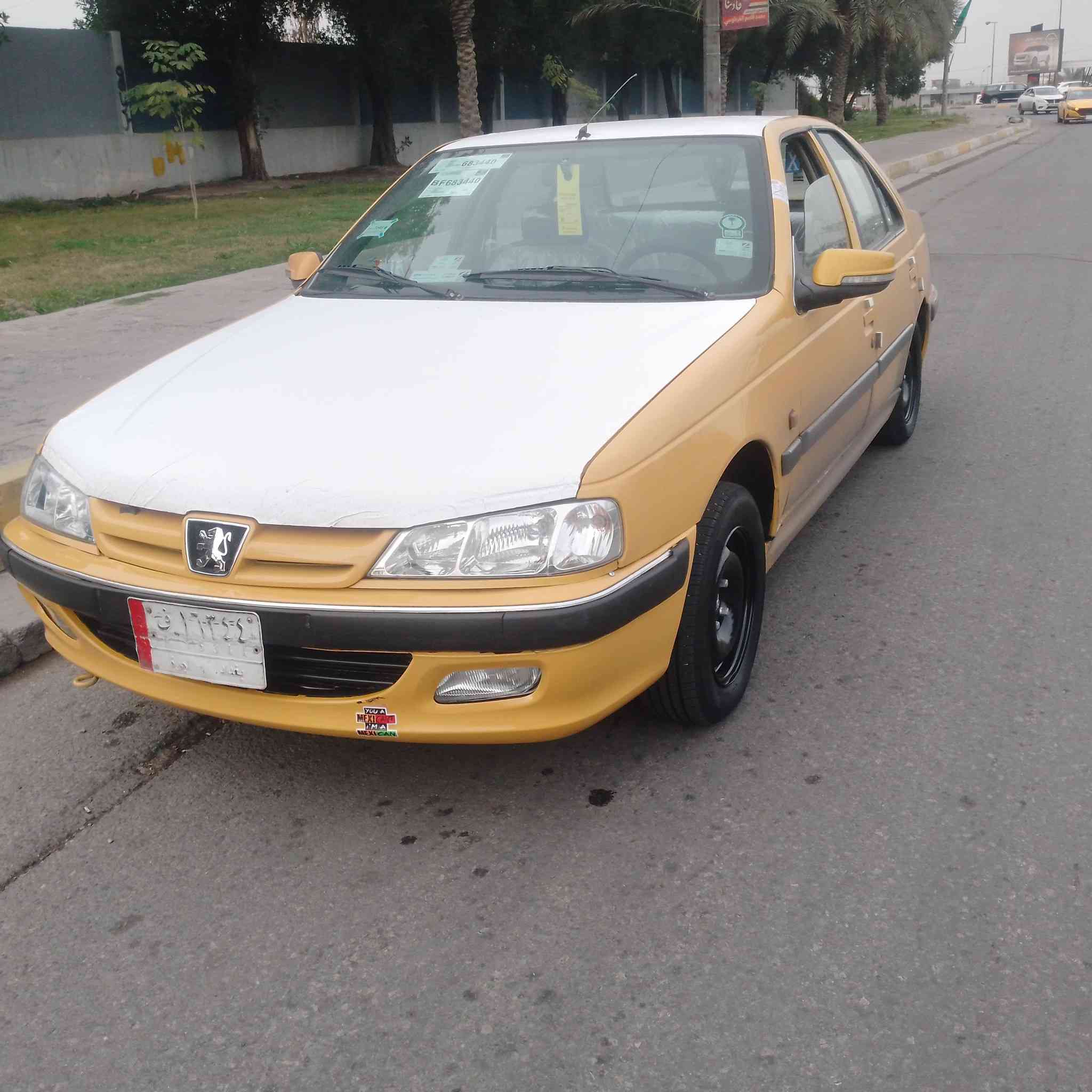 سلام عليكم للبيع بيجوبارص موديل 2015سياره لا ضربه ولا تبديل مكينه كير صدر تبريد تخم تاير مدوشمه عارضه 45وبيه مجال مكاني الزعفرانية ***********
