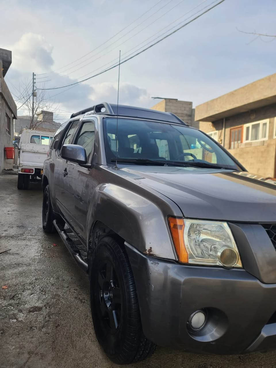 نیسان ئێکسترا بێ بۆیاخ بێ کاڵ بونەوە مۆدێلی ۲۰۰٨ مەکینەی تازەکراوەتەوە کێشەی نەماوە گێرئۆتۆماتیک تاک اکسل هیچ کێشەی گێری نیە بەشەرت تەنها ساڵێکە ساڵانەی بەسەرچوە ئوتۆمبیلەکە زۆر جوان ماوەتەوە. نرخی ١١٤ گەلاو معامەلەیەکی کەم برایانە   لەسلێمانیم سەیارەکە هیمن نیە. پەیوەندی بکەن بە خاوەنیەوە *********** السليمانية, العراق
